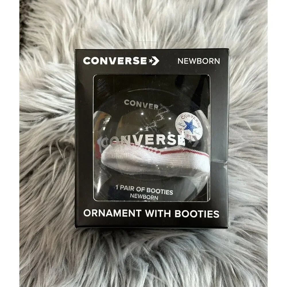 Converse Ornament with Chuck Taylor Booties, New! Rare‎ Colorway!